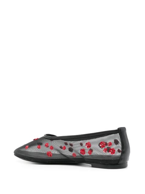 STAUD Alba ballerina shoes - Black