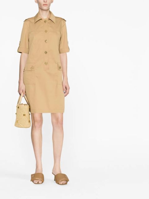 Tory Burch Camp mini dress - Neutrals - zdjęcie produktu nr 2