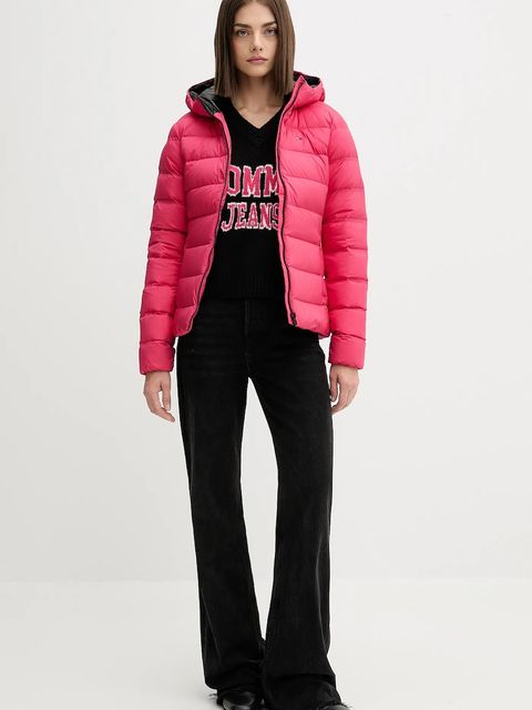 Tommy Jeans sweter z domieszką wełny damski kolor czarny DW0DW21711 - zdjęcie produktu nr 2