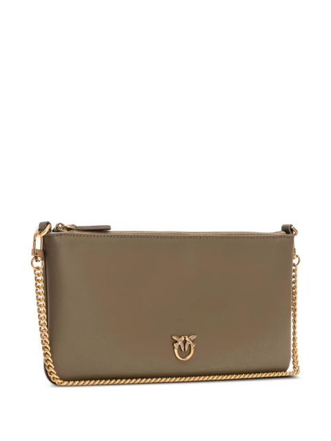 PINKO leather shoulder bag - Brown - zdjęcie produktu nr 2