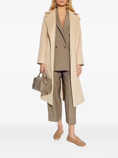Max Mara long-sleeve belted coat - Neutrals - zdjęcie produktu nr 2