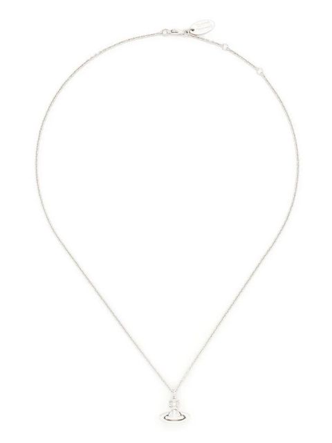 Vivienne Westwood Orb pendant chain necklace - Silver