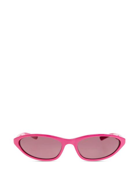 Balenciaga Eyewear oval-frame sunglasses - Pink - zdjęcie produktu nr 1