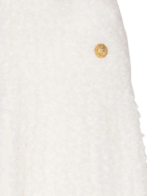 Balmain button-embellishment mini skirt - White - zdjęcie produktu nr 2
