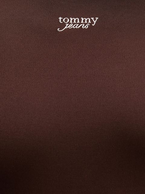 Tommy Jeans body kolor brązowy DW0DW21574