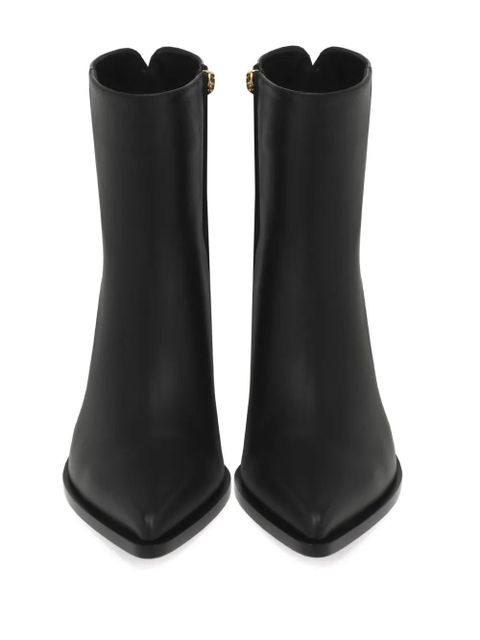 Gianvito Rossi Kinney pointed-toe ankle boots - Black