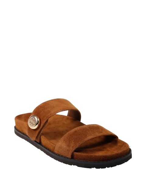 Tory Burch Romy suede sandals - Brown - zdjęcie produktu nr 2
