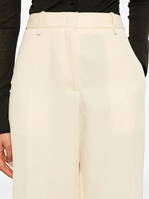 Jil Sander high-waisted wool trousers - Neutrals
