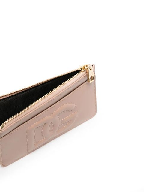 Dolce & Gabbana DG Logo zip purse - Neutrals