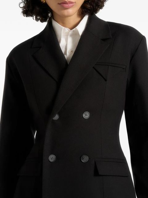 Manière De Voir Maia double-breasted blazer - Black