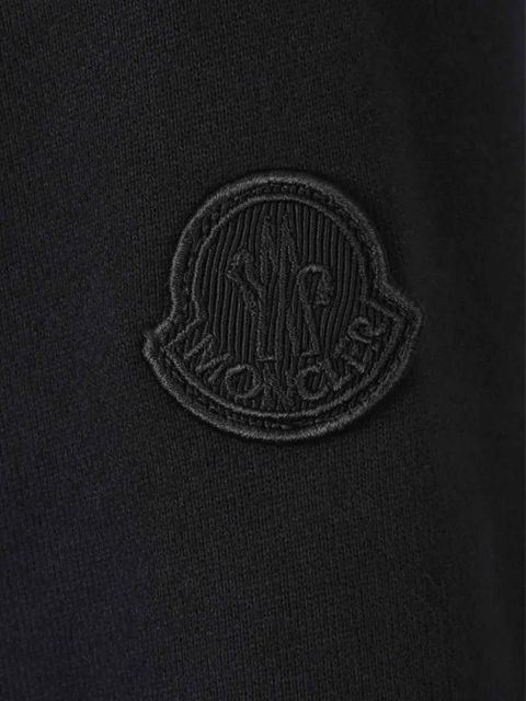 Moncler cotton hoodie - Black