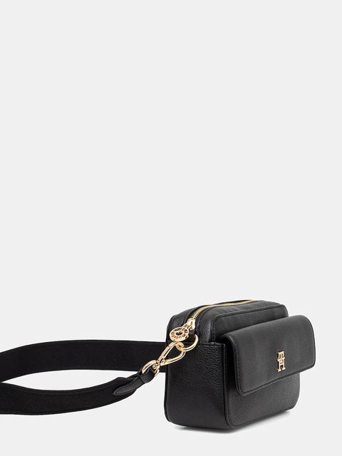 Tommy Hilfiger torebka kolor czarny AW0AW17455 - zdjęcie produktu nr 2