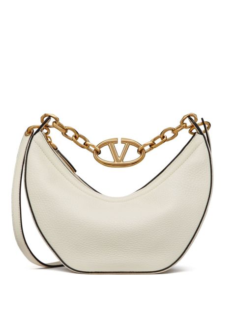 Valentino Garavani small VLogo Moon Hobo bag - Neutrals - zdjęcie produktu nr 1