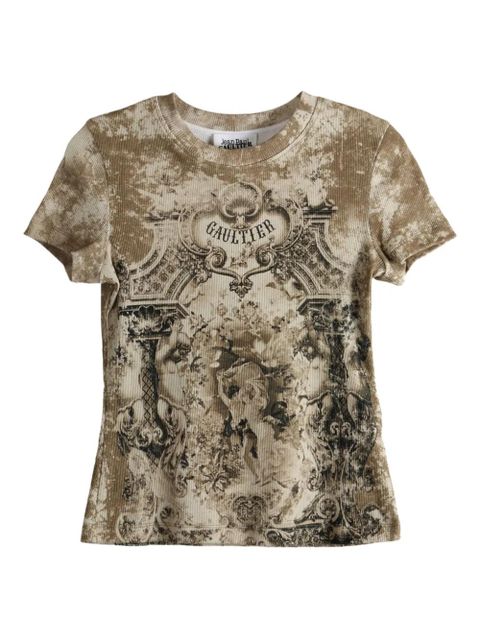 Jean Paul Gaultier Médaillon-print T-shirt - Neutrals - zdjęcie produktu nr 1