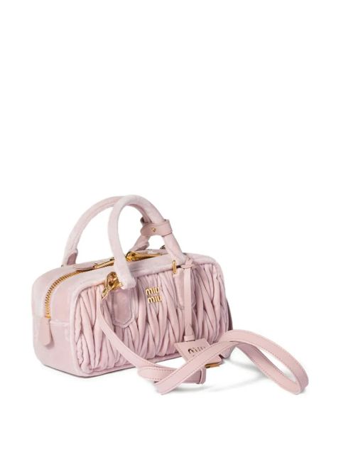Miu Miu Arcadie Matelassé tote bag - Pink