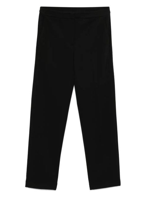 TWINSET logo-plaque trousers - Black - zdjęcie produktu nr 1