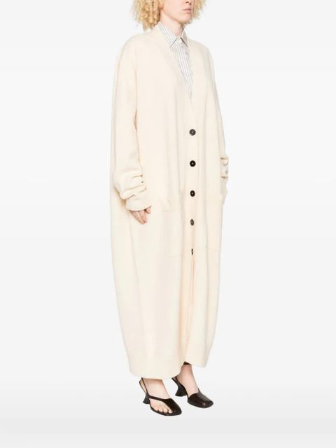 Jil Sander button-front coat - Neutrals - zdjęcie produktu nr 2