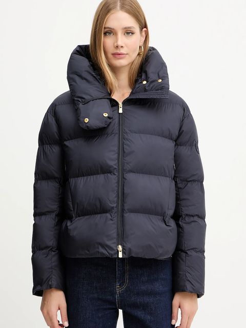 Pinko kurtka kolor granatowy zimowa oversize 101602 A2P6 - zdjęcie produktu nr 1