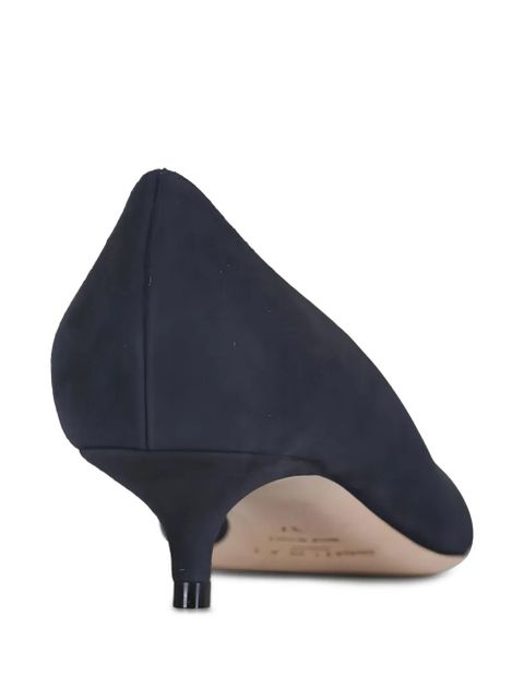 Jimmy Choo Amelia pointed-toe suede pumps - Blue