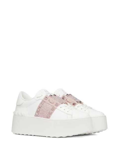 Valentino Garavani Rockstud Untitled flatform sneakers - White - zdjęcie produktu nr 2