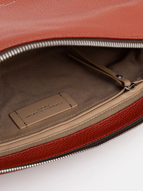 Gianni Chiarini torebka skórzana BRINA kolor pomarańczowy BS.11761.GRN