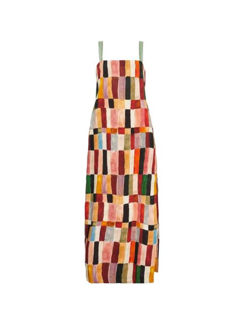 ALEMAIS Marjorelle embellished midi dress - Red - zdjęcie produktu nr 1