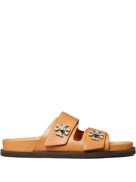 Tory Burch slip-on embellished sandals - Brown - zdjęcie produktu nr 1