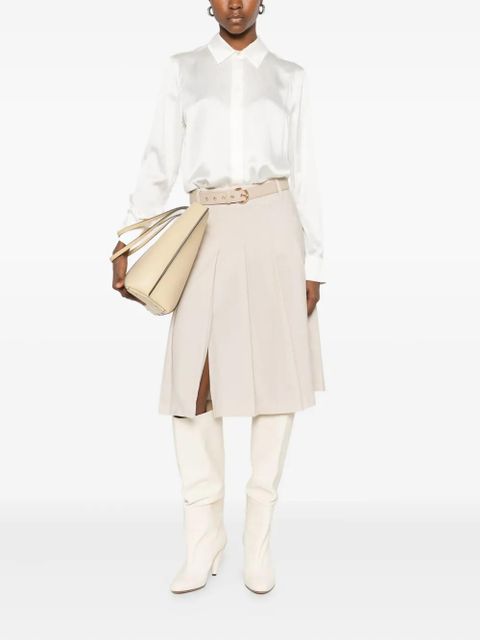 Max Mara long-sleeve shirt - Neutrals