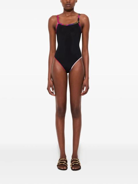 PUCCI contrasting-trim swimsuit - Black - zdjęcie produktu nr 2
