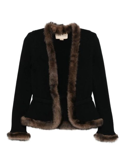 Valentino Garavani V-neck jacket - Black - zdjęcie produktu nr 1