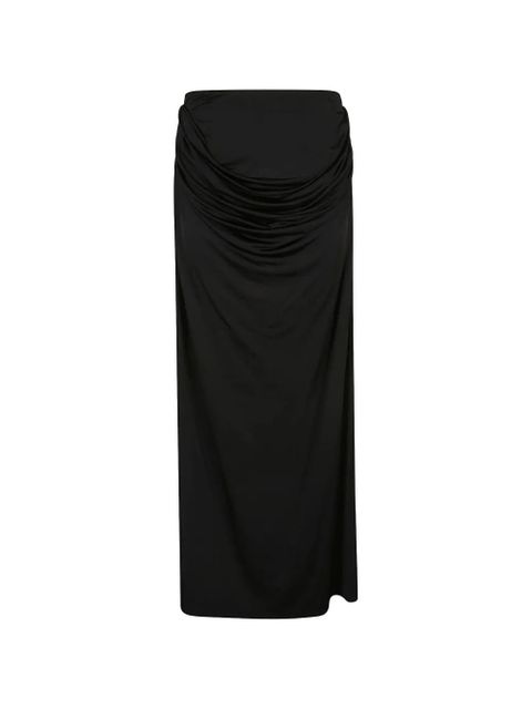 Magda Butrym draped maxi skirt - Black - zdjęcie produktu nr 1