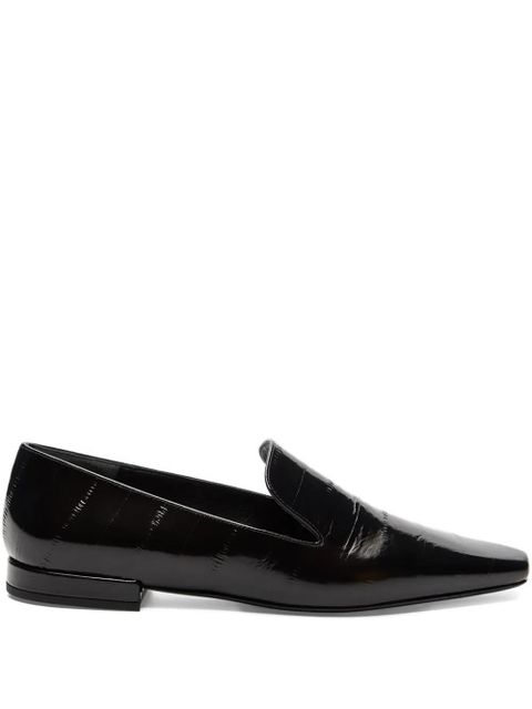 LouLou de Saison Emmet leather loafers - Black - zdjęcie produktu nr 1