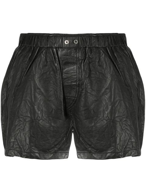 Zadig&Voltaire high-rise crinkle shorts - Black - zdjęcie produktu nr 1
