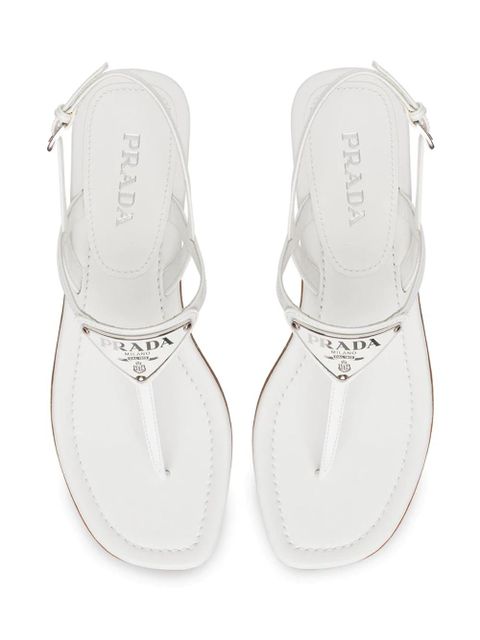 Prada thong strap sandals - White - zdjęcie produktu nr 2