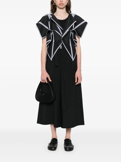 132 5. Issey Miyake No.5-jacquard jacket - Black - zdjęcie produktu nr 2