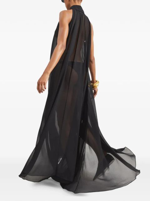 The Frankie Shop Sukie sleeveless maxi dress - Black