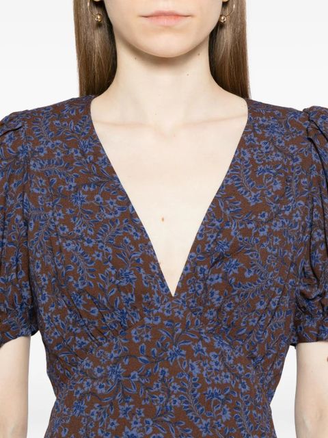 Reformation Naira dress - Blue