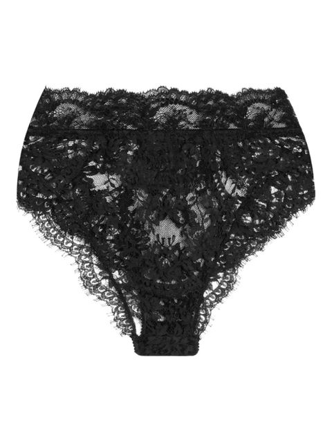 Dolce & Gabbana lace high-leg briefs - Black - zdjęcie produktu nr 2