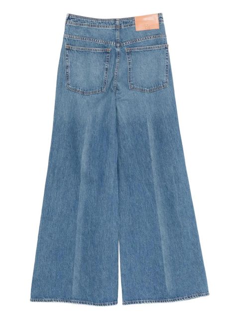Ulla Johnson wide-leg cotton jeans - Blue - zdjęcie produktu nr 2