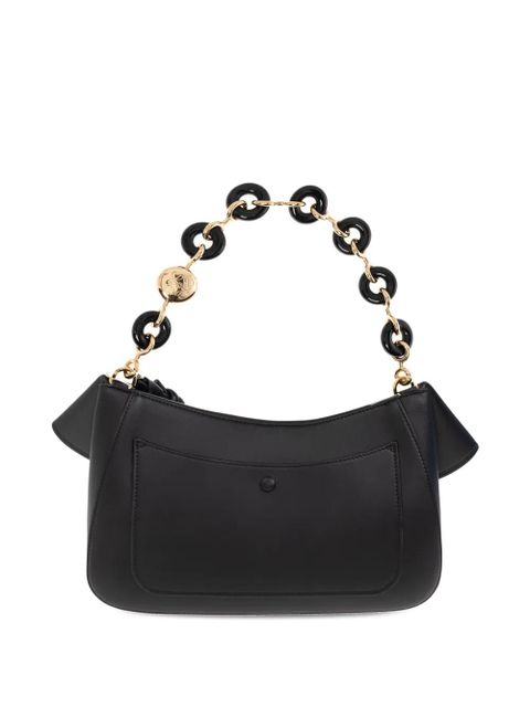 LOEWE chain-link ruffled shoulder bag - Black