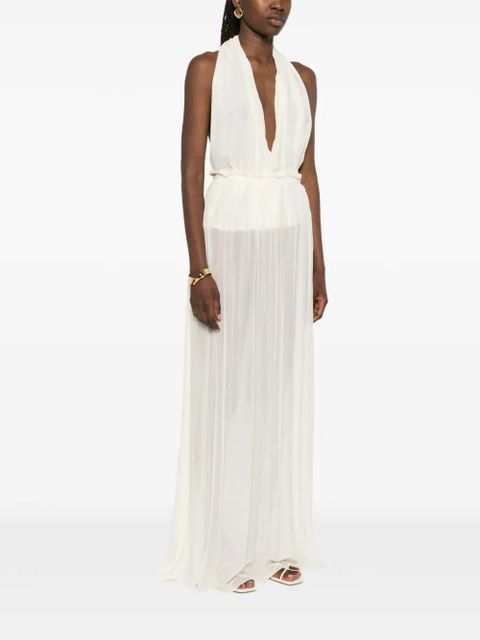 Aya Muse Palli maxi skirt - Neutrals