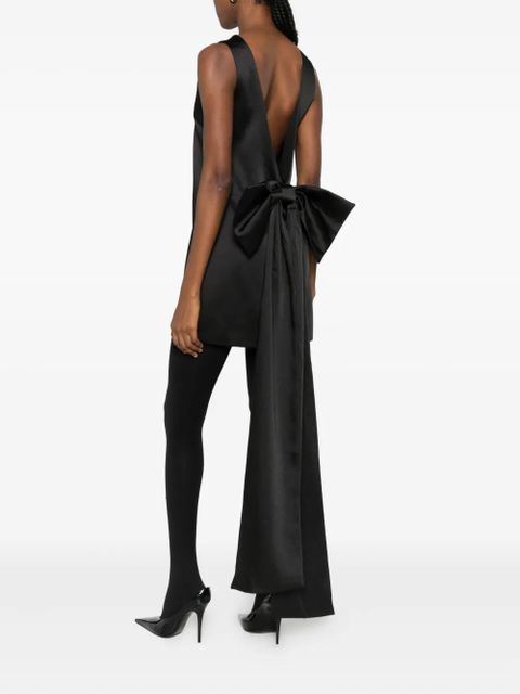 Eleh satin dress - Black - zdjęcie produktu nr 2