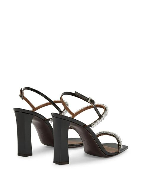 Giuseppe Zanotti 105mm Valentiine sandals - Black - zdjęcie produktu nr 2