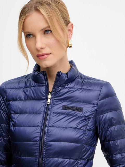 Patrizia Pepe kurtka kolor granatowy przejściowa 8O0178 A631 - zdjęcie produktu nr 2