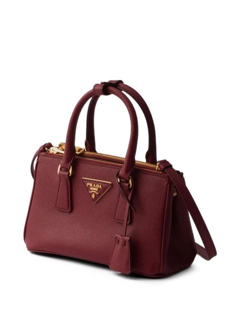 Prada mini Galleria tote bag - Red