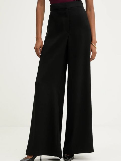 Answear.LAB spodnie damskie kolor czarny szerokie high waist - zdjęcie produktu nr 2
