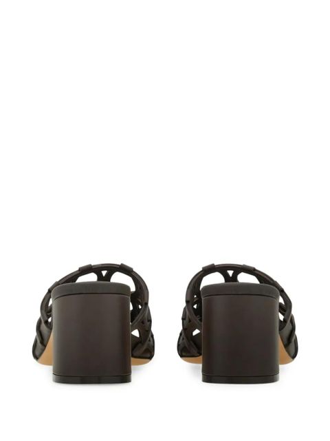 Ferragamo 55mm Gancini sandals - Brown - zdjęcie produktu nr 2