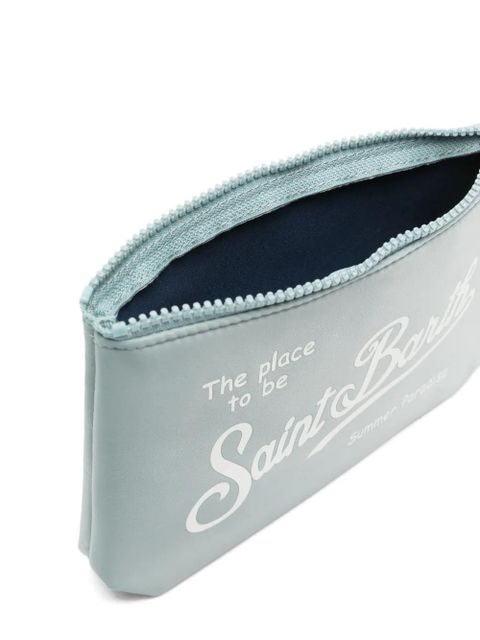 MC2 Saint Barth Aline zip clutch - Blue