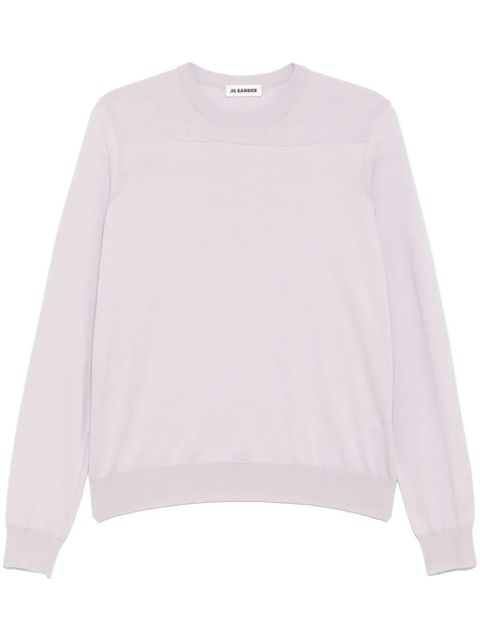 Jil Sander superfine sweater - Purple - zdjęcie produktu nr 1