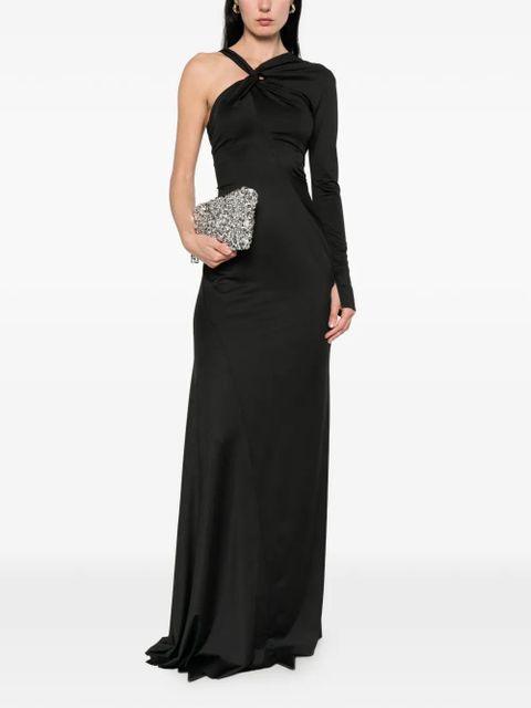 Victoria Beckham asymmetric one-shoulder gown - Black - zdjęcie produktu nr 2